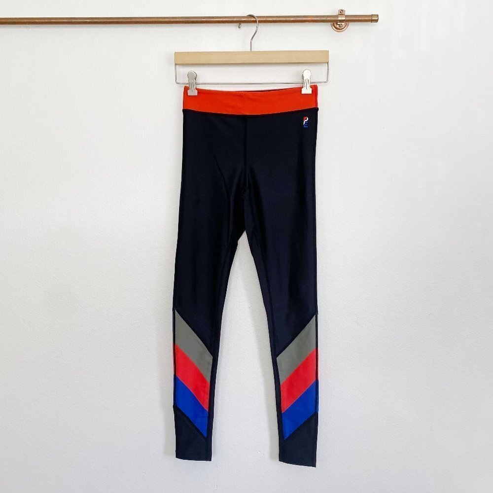 P.E Nation Stripe Leggings NWOT Small
